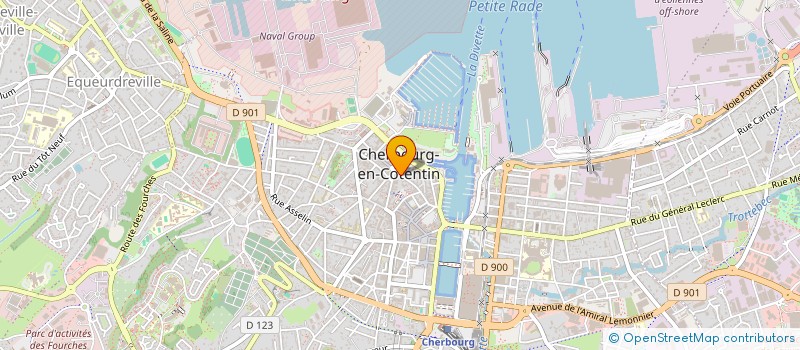 localisation de l'entreprise SUBS à CHERBOURG-EN-COTENTIN