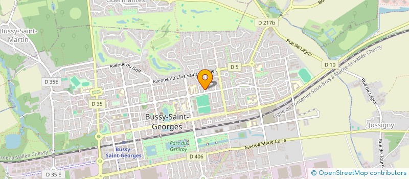 localisation de l'entreprise SUBSA-CONSULTING à BUSSY-SAINT-GEORGES