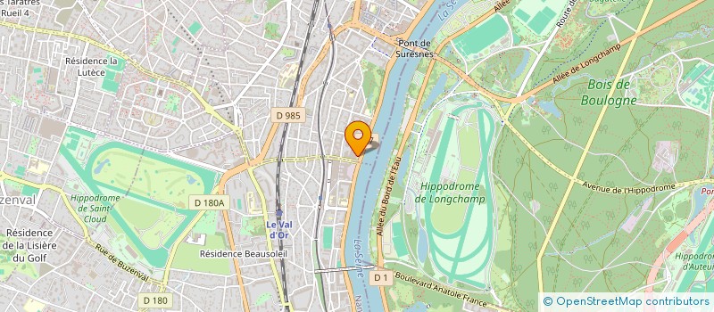 localisation de l'entreprise SUBSEA 7 BLUE SPACE INVESTMENTS  BOIS COLOMBES