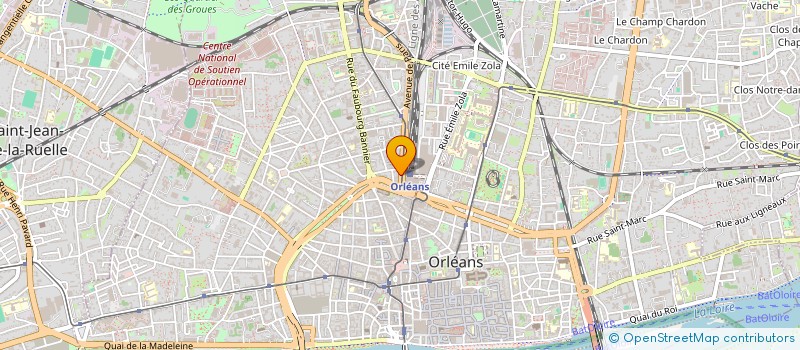 localisation de l'entreprise SUBSEL à ORLEANS