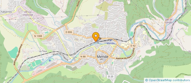 localisation de l'entreprise SUBSIDIARITE ET PLEIN EMPLOI à MENDE