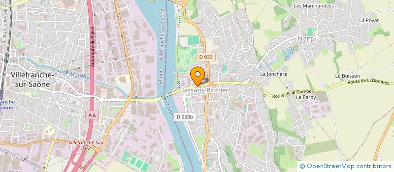 localisation de l'entreprise SUBSIDIUM à JASSANS-RIOTTIER