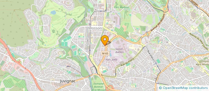 localisation de l'entreprise SUBSISTAE à MONTPELLIER