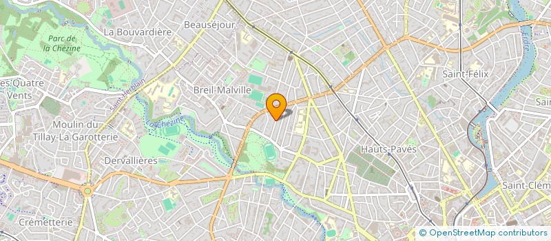 localisation de l'entreprise SUBSOLANE à NANTES