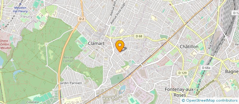 localisation de l'entreprise SUBSTANCEB à CLAMART
