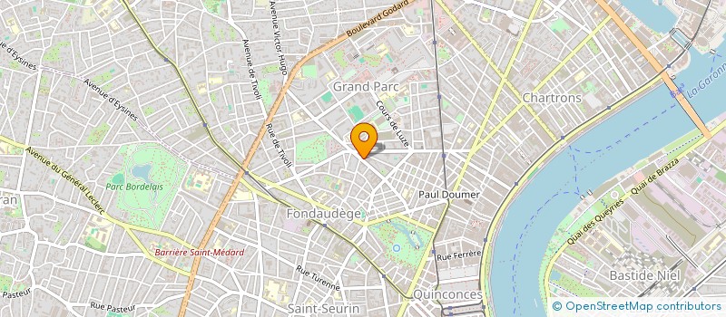 localisation de l'entreprise SUBSTRA à BORDEAUX