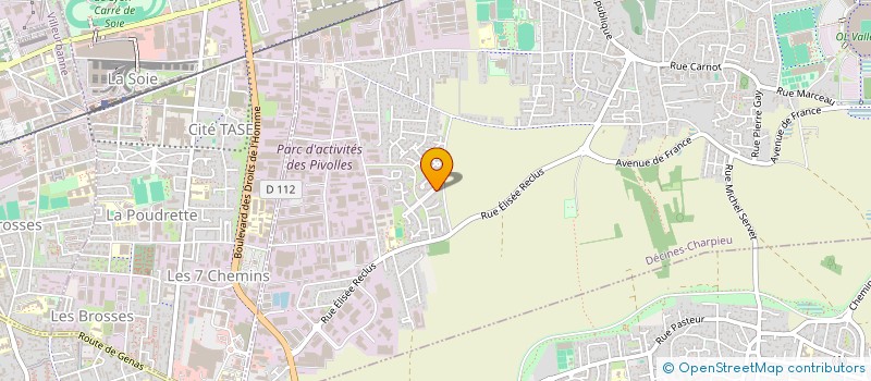 localisation de l'entreprise SUBTEE  LYON