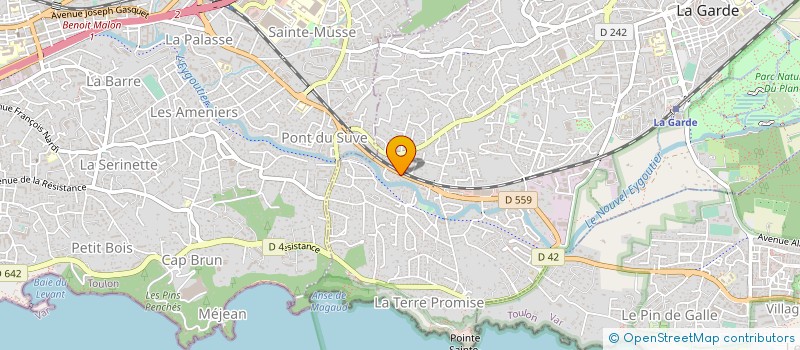 localisation de l'entreprise SUBTERFUGE à LA GARDE