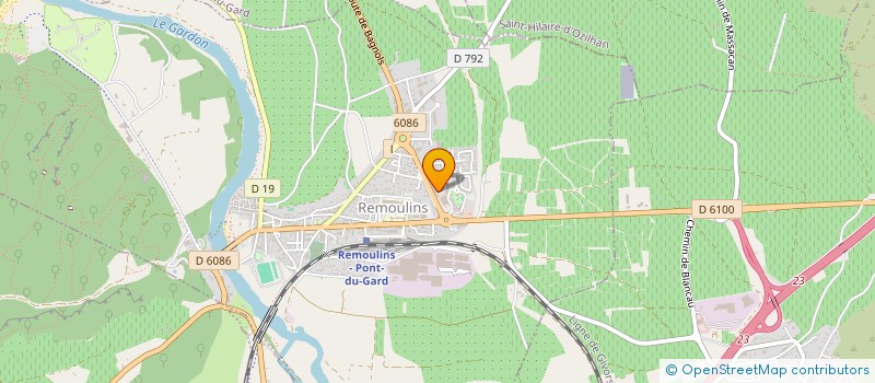 localisation de l'entreprise SUBTERRA  REMOULINS