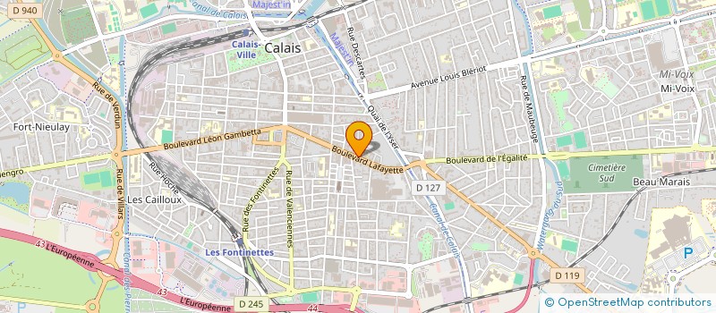 localisation de l'entreprise SUBTIL CONCEPTION à CALAIS