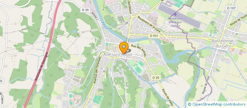 localisation de l'entreprise SUBVENTIS à LONS