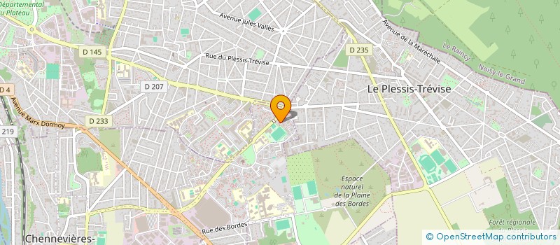 localisation de l'entreprise SUBVERSIA  CHENNEVIERES-SUR-MARNE