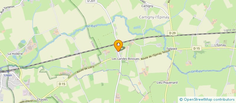 localisation de l'entreprise SUBWAY NORMANDIE ET CENTRE NORD  CARTIGNY-L EPINAY