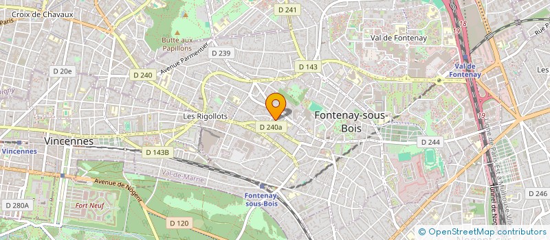 localisation de l'entreprise SUBZERO RECORDS à FONTENAY-SOUS-BOIS