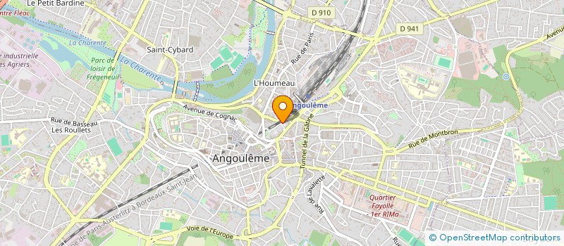 localisation de l'entreprise SUC à ANGOULEME