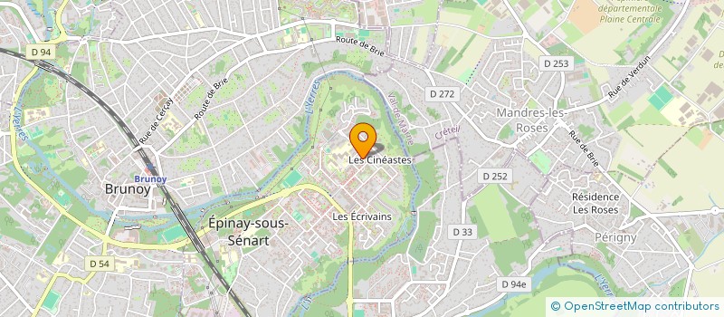 localisation de l'entreprise SUCCEED RECORD  EPINAY-SOUS-SENART