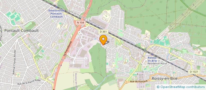 localisation de l'entreprise SUCCEO  ROISSY-EN-BRIE