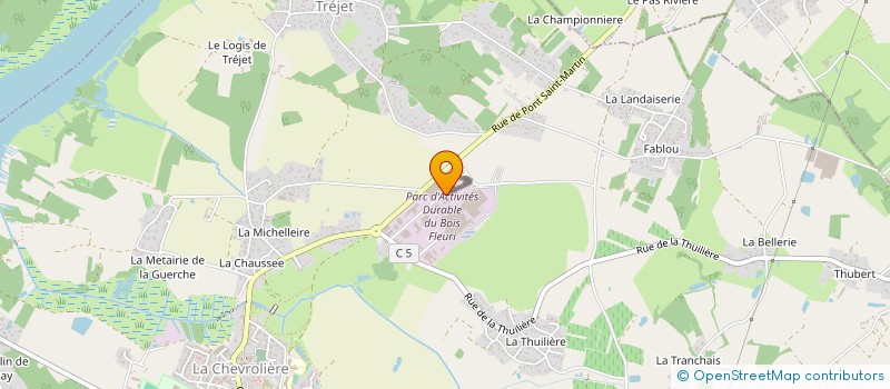 localisation de l'entreprise SUCCES à LA CHEVROLIERE