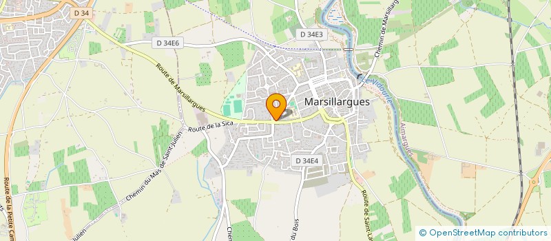 localisation de l'entreprise SUCCES BAT  MARSILLARGUES