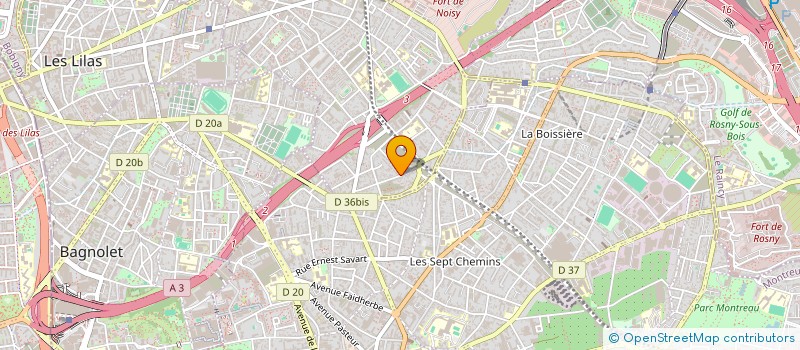 localisation de l'entreprise SUCCES ET MATHS à ROMAINVILLE