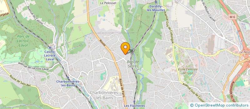 localisation de l'entreprise SUCCES ILLIMITE  CHARBONNIERES-LES-BAINS