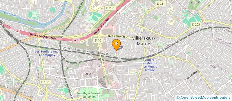 localisation de l'entreprise SUCCES RENTAL  VILLIERS-SUR-MARNE