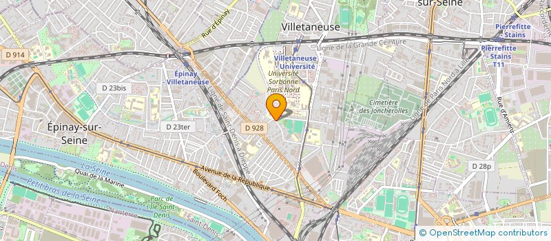 localisation de l'entreprise SUCCES TRANS à VILLETANEUSE