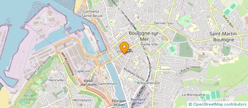 localisation de l'entreprise SUCCESS à BOULOGNE-SUR-MER