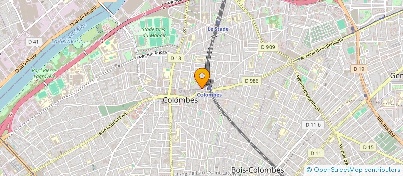 localisation de l'entreprise SUCCESS  COLOMBES