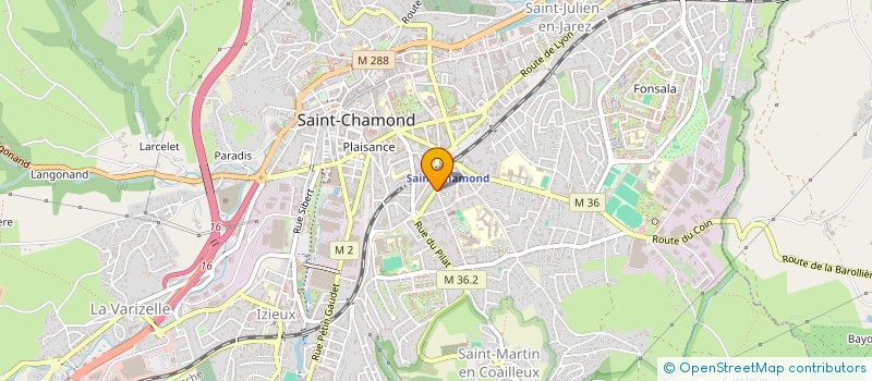 localisation de l'entreprise SUCCESS BOULEVARD  SAINT-CHAMOND