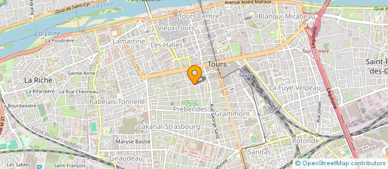 localisation de l'entreprise SUCCESS&CO  TOURS