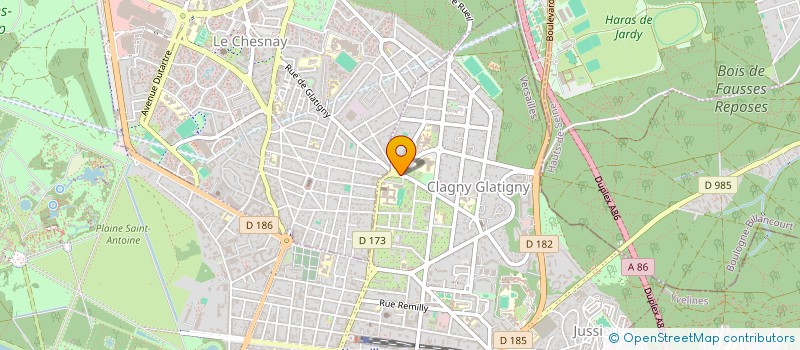 localisation de l'entreprise SUCCESS CONDUITE à VERSAILLES