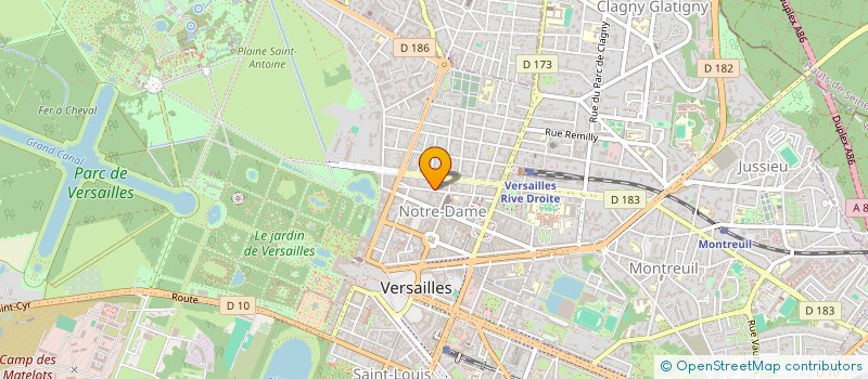 localisation de l'entreprise SUCCESS-I  VERSAILLES