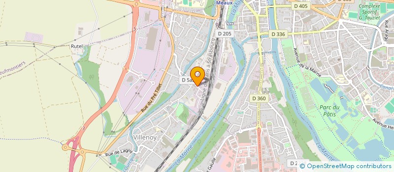 localisation de l'entreprise SUCCESS IMMO  VILLENOY