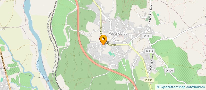 localisation de l'entreprise SUCCESS' INVEST  VEZENOBRES