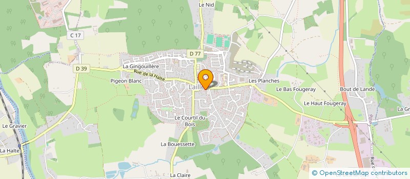 localisation de l'entreprise SUCCESS ISLAND  LAILLE