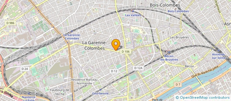 localisation de l'entreprise SUCCESS PRESS à LA GARENNE-COLOMBES