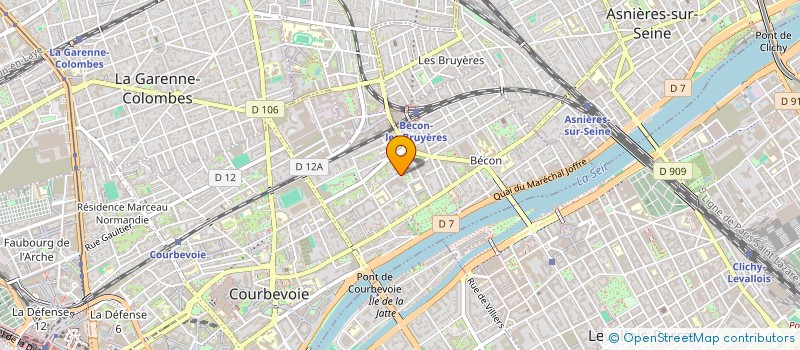 localisation de l'entreprise SUCCESS STORIES à COURBEVOIE