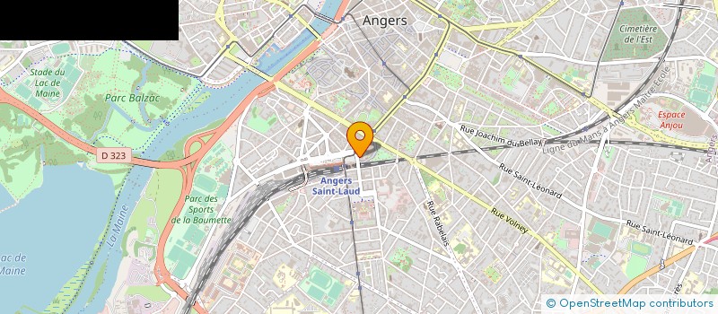 localisation de l'entreprise SUCCESS STORY à ANGERS