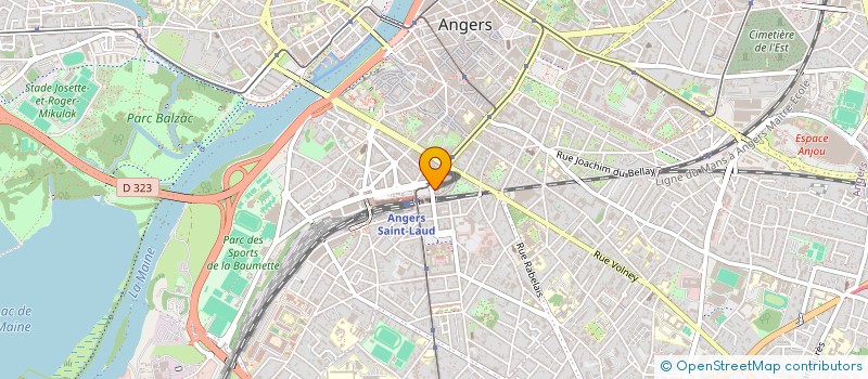 localisation de l'entreprise SUCCESS STORY PRO  ANGERS