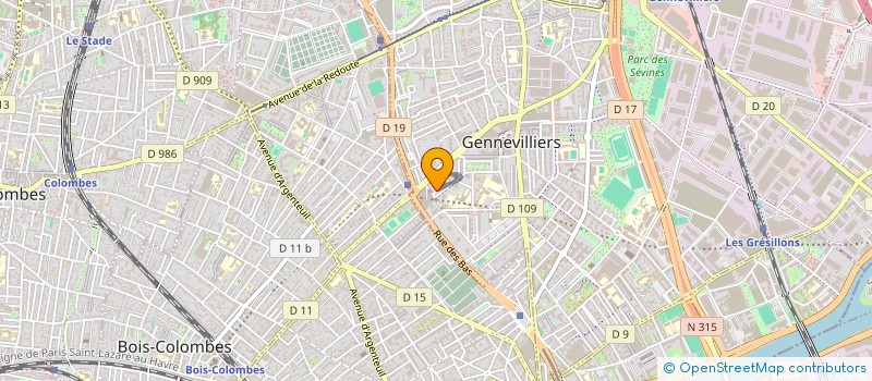 localisation de l'entreprise SUCCESSACADEMY à GENNEVILLIERS