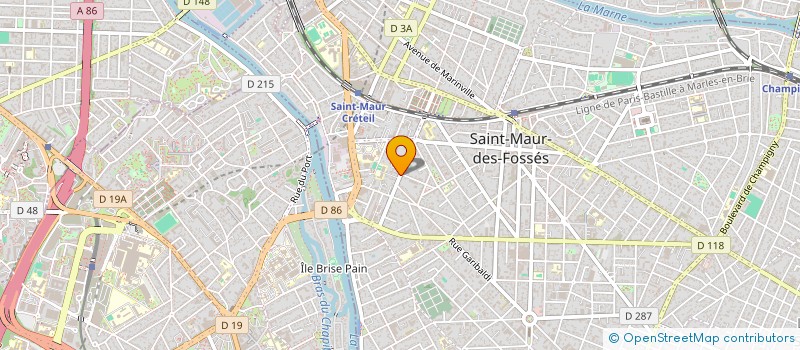 localisation de l'entreprise SUCCESSFUL PEOPLE & COMPANIES à SAINT-MAUR-DES-FOSSES