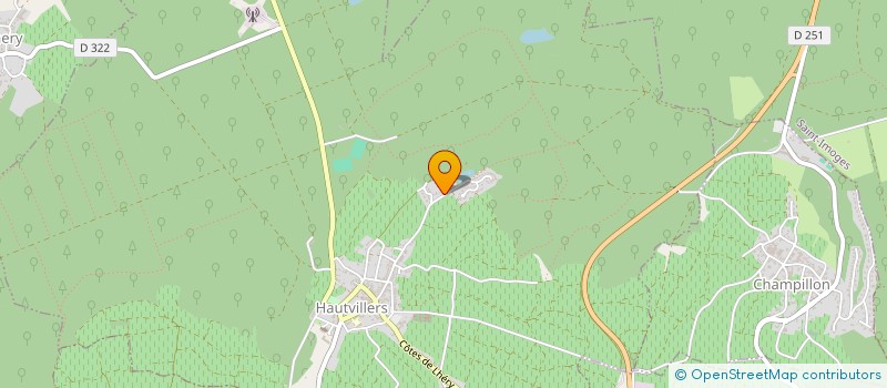 localisation de l'entreprise SUCCESSION BILLIARD MADELEINE  AVENAY VAL D'OR