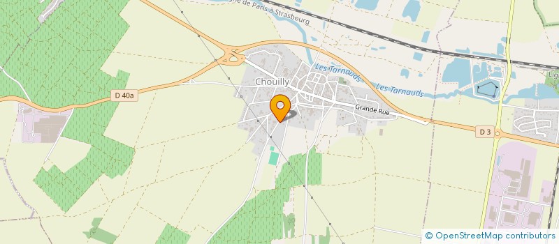 localisation de l'entreprise SUCCESSION BOURSIER MICHEL  CHOUILLY