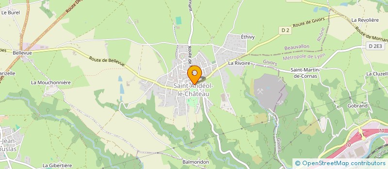 localisation de l'entreprise SUCCESSION BOUTEILLE  BEAUVALLON