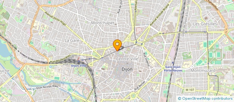 localisation de l'entreprise SUCCESSION BRIOTTET à DIJON