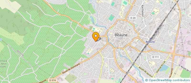 localisation de l'entreprise SUCCESSION CHEVASSU RENE à BEAUNE