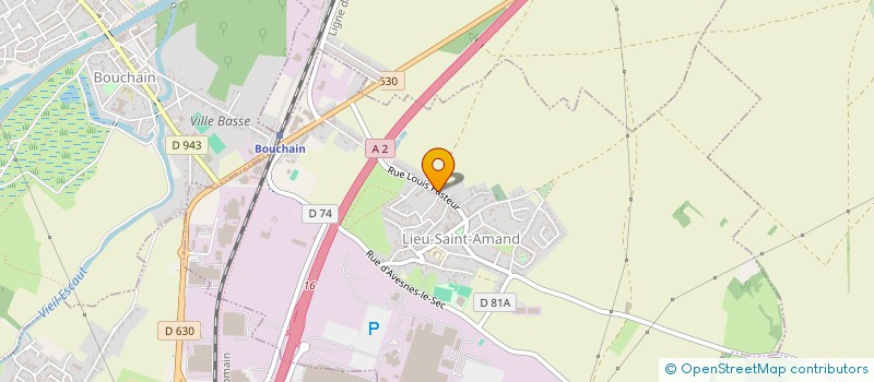 localisation de l'entreprise SUCCESSION DELLOYE  LIEU-SAINT-AMAND