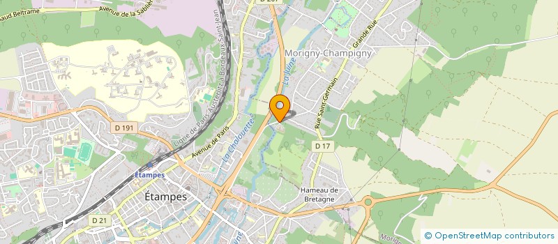 localisation de l'entreprise SUCCESSION DIEPOIS à MORIGNY-CHAMPIGNY