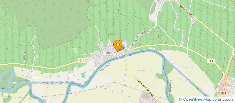 localisation de l'entreprise SUCCESSION GABRIEL-SPIEGELS ANNE  CUMIERES